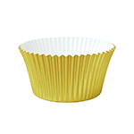 O'Creme Gold Foil Cupcake Liner, 2" Diameter - Pack of 500