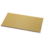 O'Creme Gold Rectangular Mini Board, 4