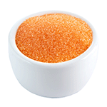 O'Creme Orange Sanding Sugar, 10 Lbs.