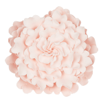 O'Creme Pink Ruffled Peony Gumpaste Flower