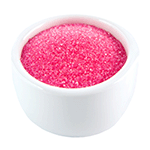 O'Creme Pink Sanding Sugar, 10 Lbs.