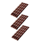 O'Creme Polycarbonate Chocolate Mold, Block of 24 Parts, 3 Cavities