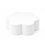 O'Creme Polystyrene Petal Cake Dummy, 10" x 4" High