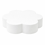 O'Creme Polystyrene Petal Cake Dummy, 14" x 3" High