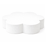 O'Creme Polystyrene Petal Cake Dummy, 18" x 4" High