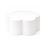 O'Creme Polystyrene Petal Cake Dummy, 8" x 6" High