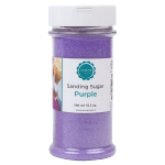 O'Creme Purple Sanding Sugar, 10.5 oz.