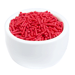 O'Creme Red Sprinkles, 10 lbs.