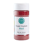 O'Creme Red Sugar Crystals, 3.5 oz.