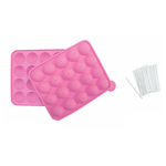 O'Creme Silicone Cake Pop Mold, 20 Cavities