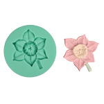 O'Creme Silicone Fondant Mold, Flower 