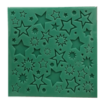 O'Creme Silicone Fondant Mold, Stars