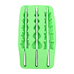 O'Creme Silicone Ice Cream Pop Mold, Assorted