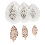 O'Creme Silicone Pine Cones Fondant Mold