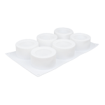 O'Creme Silicone Round Case Baking & Freezing Mold