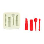 O'Creme Silicone Small Makeup and Brush Mold