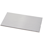 O'Creme Silver Rectangular Mini Board, 4" x 2.3" - Pack of 100
