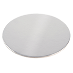 O'Creme Silver Round Mini Board, 4" - Pack of 100