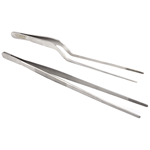 O'Creme Silver Stainless Steel Tweezers, Set of 2