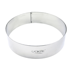 O'Creme Stainless Steel Round Cake Ring, 10" x 2-1/2" High