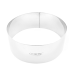 O'Creme Stainless Steel Round Cake Ring, 10