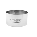 O'Creme Stainless Steel Round Cake Ring, 2-1/2" x 1-1/2" High