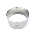 O'Creme Stainless Steel Round Cake Ring, 6" x 2-3/4" High