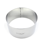 O'Creme Stainless Steel Round Cake Ring, 6