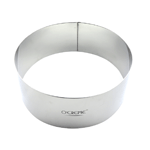 O'Creme Stainless Steel Round Cake Ring, 8" x 2-3/4" High