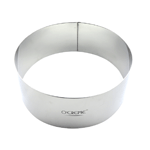 O'Creme Stainless Steel Round Cake Ring, 8