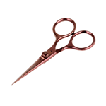 O'Creme Super Sharp Rose Gold Stainless Steel Chef Scissors