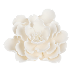 O'Creme White Extra Large Peony Gumpaste Flower