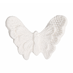 O'Creme White Gumpaste Butterflies, 2.0" - Set of 16