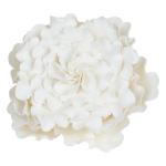 O'Creme White Ruffled Peony Gumpaste Flower