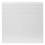 O'Creme White Square Corrugated Cake Board, 7" - Pack of 10