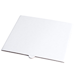 O'Creme White Square Mini Board with Tab, 2.75" - Pack of 100
