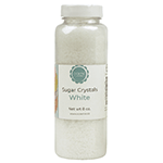 O'Creme White Sugar Crystals, 8 oz.