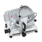 Omcan 21629 9" Belt Drive Slicer 110V, 0.16 HP, Cutting Size 6.29" x 9"