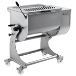 Omcan 37451 Dual Paddle Tilting Meat Mixer 220V, 3 Phase, 120-Kg Capacity