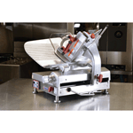 Omcan 39477 13" Blade Gear-Driven Automatic Slicer 120V, 0.60 HP, NSF
