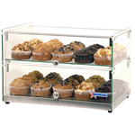 Omcan 44373 Countertop Food Display Case w/Square Front Glass, 22