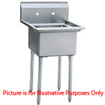 One Compartment NSF Commercial Sink 