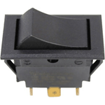 On/Off/On Rocker Switch - 15A, 125/277V