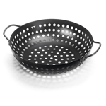 Outset BBQ Nonstick Grill Wok, 10.75" diameter