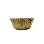 Mini Gold-Foil Baking Cups, 1 1/4" Bottom x 1" High, Pack of 40
