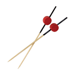 PacknWood 209BBATAMI Atami Bamboo Pick, 3.8"- Case Of 2000