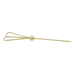 PacknWood Jiggle Heart Bamboo Pick, 5.9