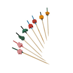 PacknWood Art Bamboo Skewer, 3.5" - Case of 2000