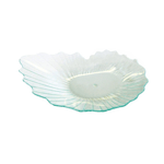 Packnwood "TITOS" Transparent Green Leaf Dish, 3.9" x 2.5", Case of 300