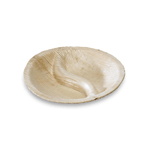 Packnwood PALMYING Yin Yang Shaped Palm Leaf Dish, 1.2 oz., 3.5" Dia., Case of 100